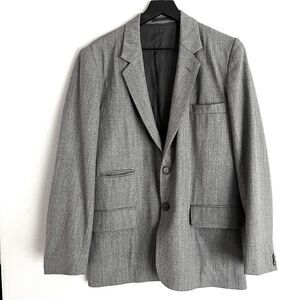 Vintage Margaret Howell Men’s Wool Suit Jacket Size XS Grey